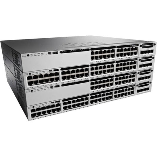 Cisco Cert Refurb Catalyst 3850,24Port Poe W 5Ap Lics Cisco Warr