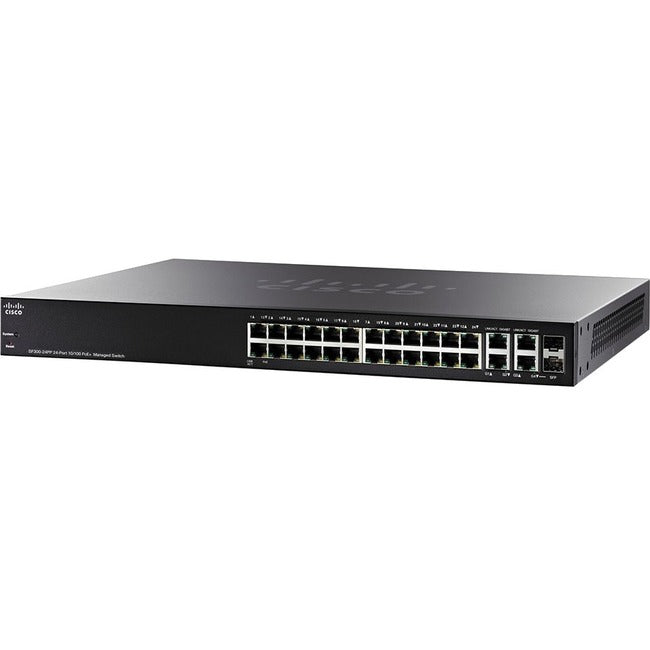 Cisco Cert Refurb Sf300-24P,10/100 Poe Remanufactured Warr