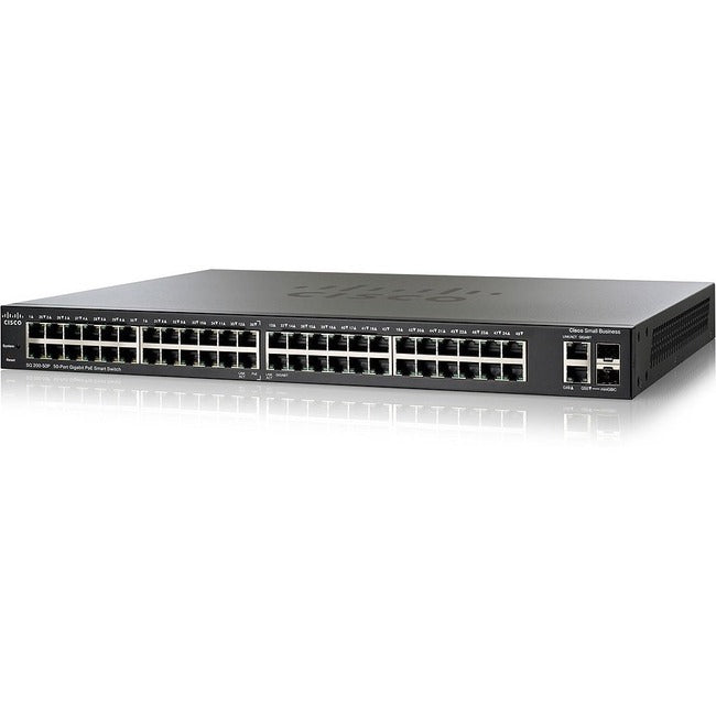 Cisco Cert Refurb Sg200-50P,50Port Gigabit Poe Smart Cisco Warr