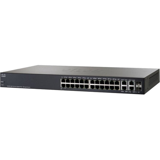 Cisco Cert Refurb Sg300-28Pp,Managed Switch Remanufactured Warr