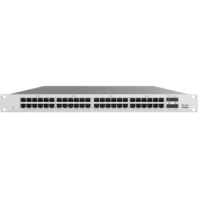 Cisco Meraki Ms125-48Lp 10G L2,Cld Mngd 48X Gige 370W Poe Switch