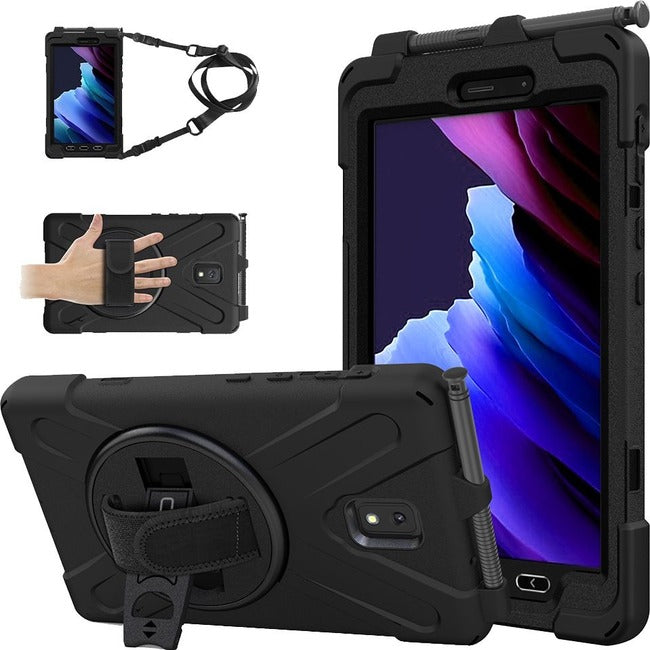 Codi Rugged Carrying Case For 8" Samsung Galaxy Tab Active3 Tablet - Black