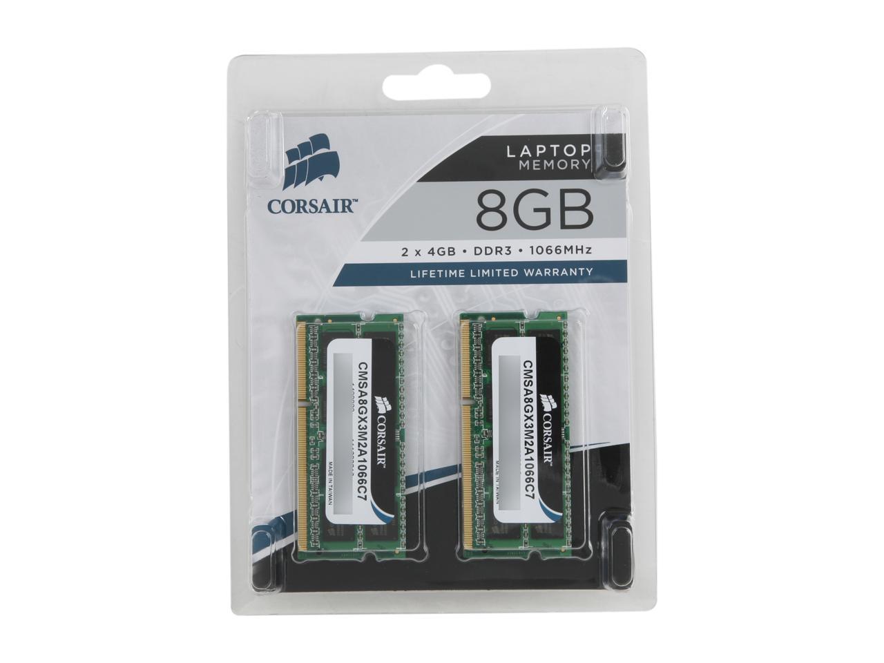 Corsair 4Gb Ddr3 1066 (Pc3 8500) Memory For Apple Model