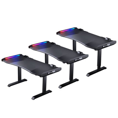Cougar Ny7D0001-00 Mars Gaming Desk Provides Ergonomic Design And Generous Gaming Space With