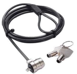 Cta Digital Lt-Klka Cable Lock Black, Metallic 1.49 M