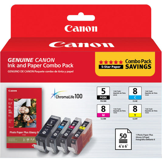 Canon 0628B027 Original Ink Cartridge - Black, Cyan, Magenta, Yellow
