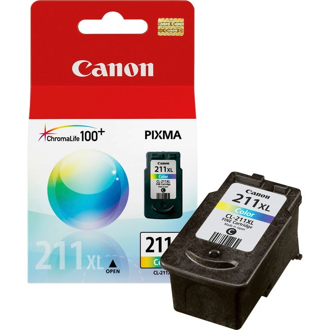 Canon Cl-211Xl Original Ink Cartridge - Cyan, Magenta, Yellow