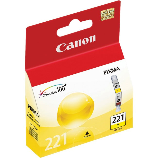 Canon Cli-221 Yellow Ink Cartridge