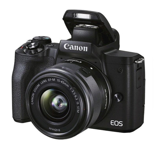 Canon Eos M50 Mark Ii + Ef-M 15-45Mm & E Milc 24.1 Mp Cmos 6000 X 4000 Pixels Black