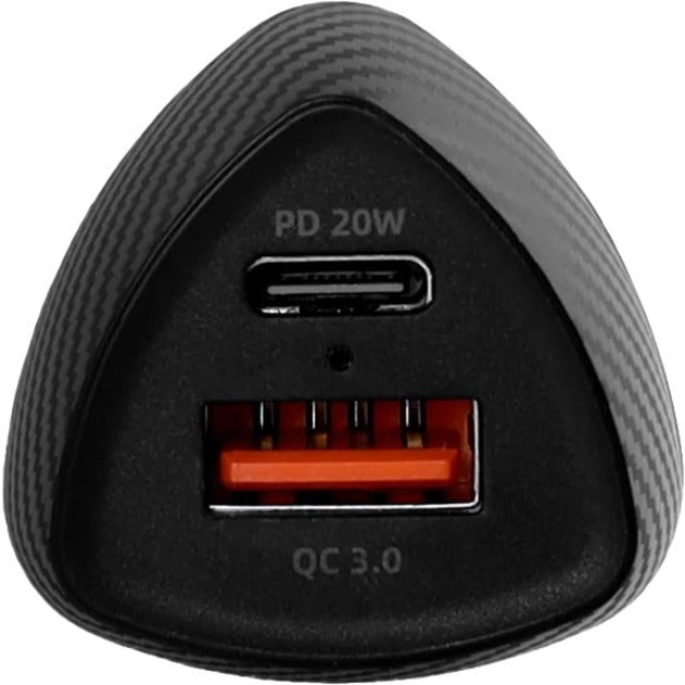 Car Charger Usb-C Pd 20W,Usb-A 3.0 Quick Charge