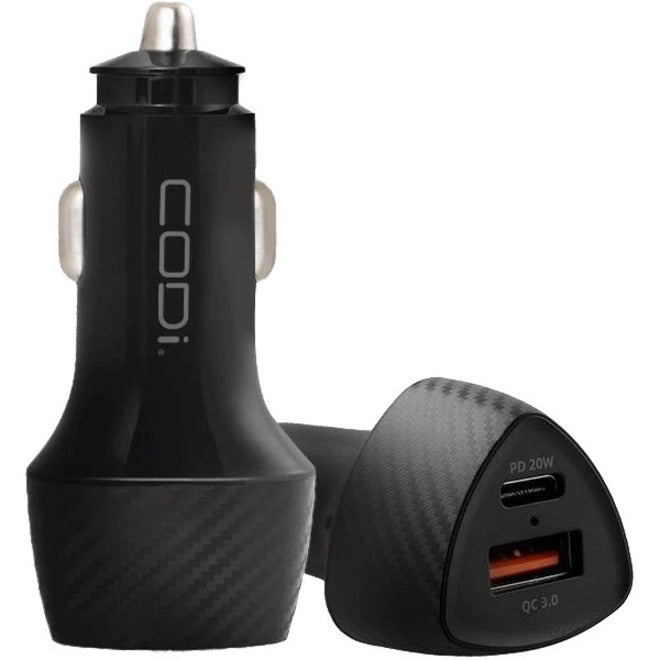 Car Charger Usb-C Pd 20W,Usb-A 3.0 Quick Charge