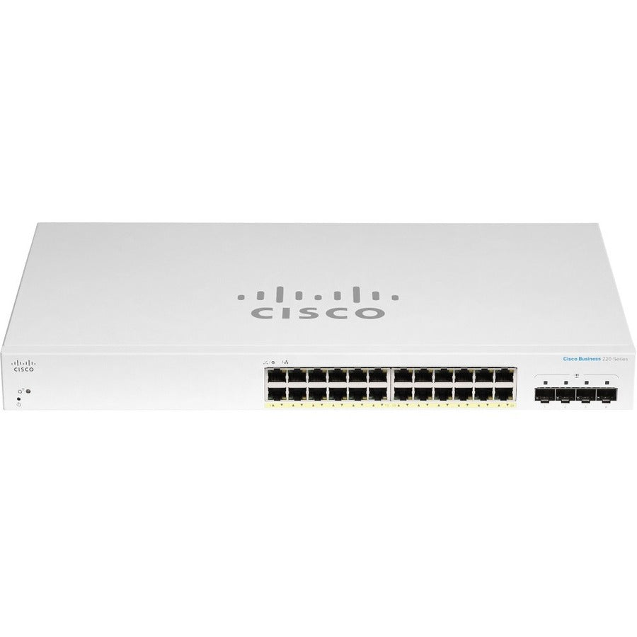 Cbs220 Smart 24Port Ge Full Poe,4X1G Sfp