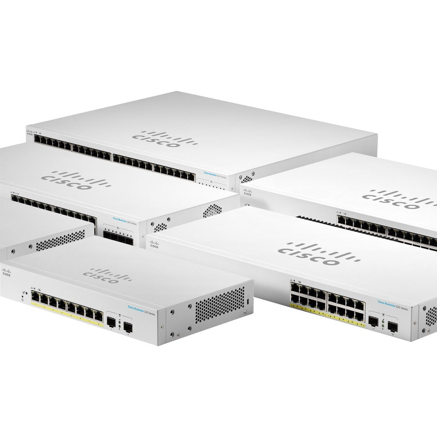 Cbs220 Smart 8Port Ge Full Poe,Ext Ps 2X1G Sfp