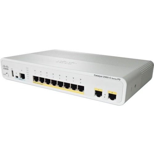 Cert Refurb Catalyst 2960-C,Switch8Fe 2Xdual Uplink Lan Reman