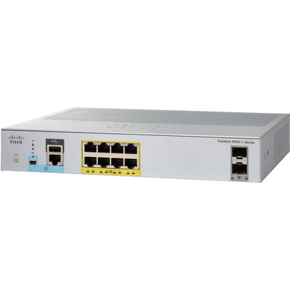 Cert Refurb Catalyst2960L 8Port,Gige W/Poe 2X1G Sfp Lan Lite Reman