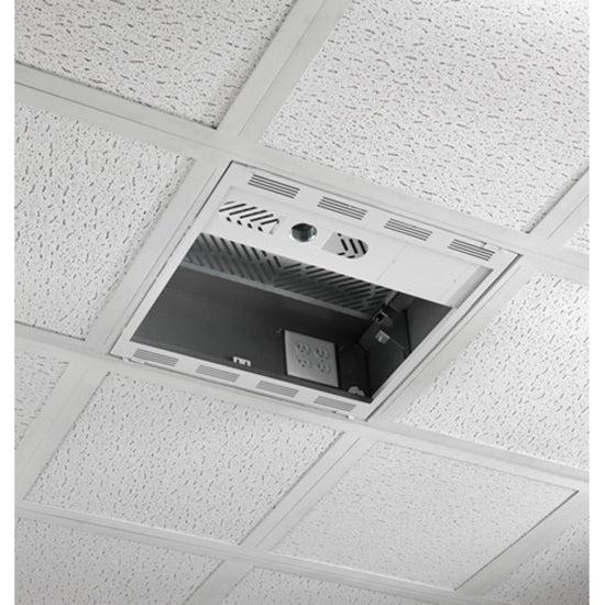 Chief Project Mount Chief Cms492C Project Mount Ceiling Stainless Steel, White