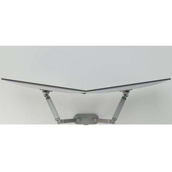 Chief Konc?S Monitor Arm Mount, Dual, Silver