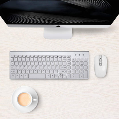 Cimetech Ultra Slim Wireless Keyboard And Mouse Combo 2.4G