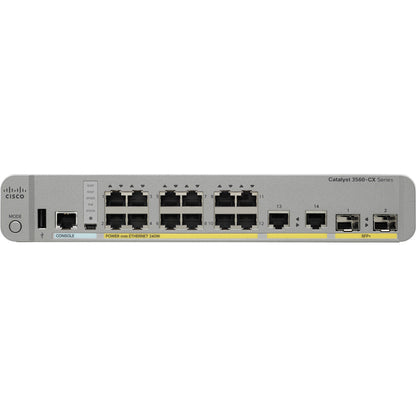 Cisco 3560Cx-12Pd-S Layer 3 Switch Ws-C3560Cx12Pds-Rf