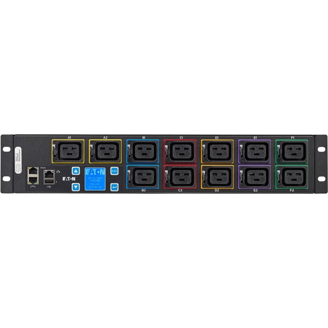 C19 Input Cisco 48A Metered Input 3-Phase 12 X C19 - 2U Mount Pdu RP208-60M3P-12=