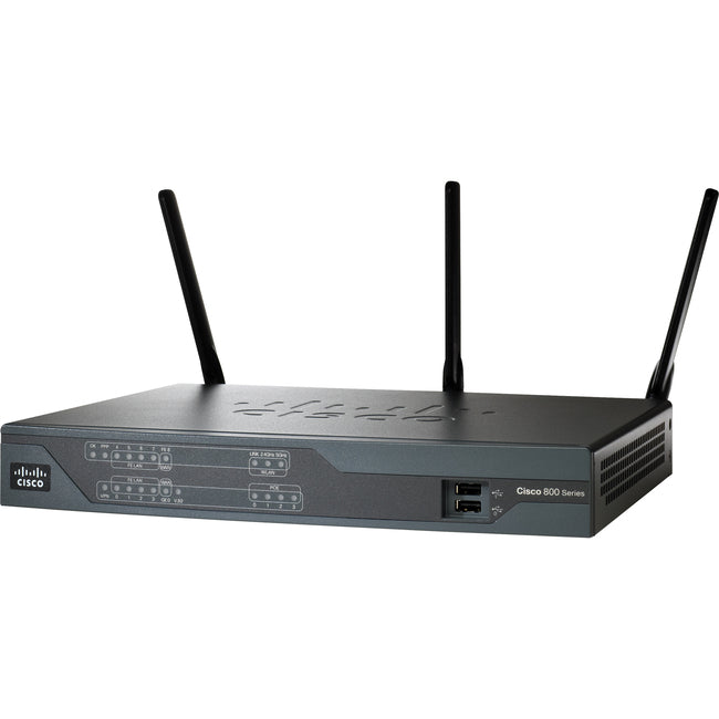 Cisco 891W Wi-Fi 4 Ieee 802.11N Wireless Integrated Services Router - Refurbished