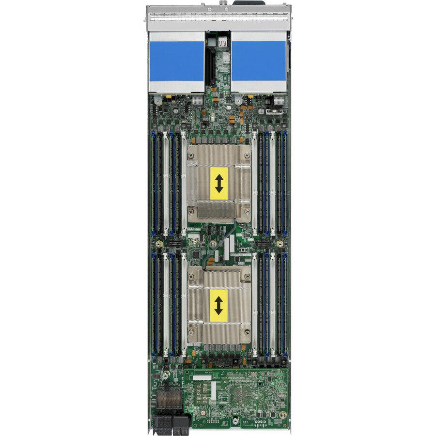 Cisco B200 M3 Blade Server - 2 X Intel Xeon E5-2609 V2 2.50 Ghz - 64 Gb Ram - Serial Attached Scsi (Sas), Serial Ata Controller - Refurbished