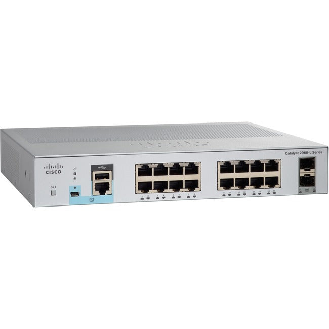 Cisco Catalyst Ws-C2960L-16Ts-Ll Ethernet Switch