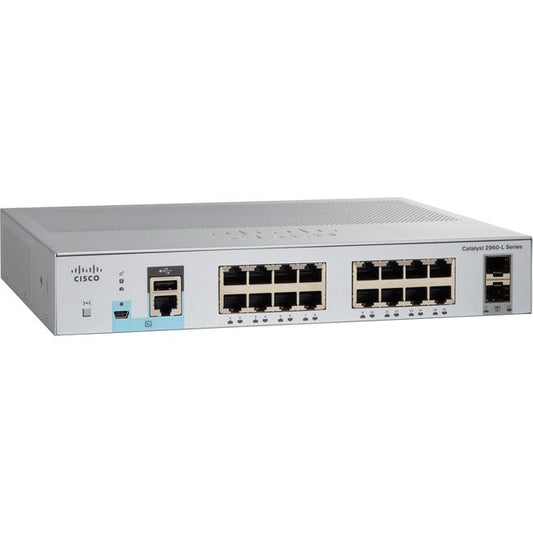 Cisco Catalyst Ws-C2960L-16Ts-Ll Ethernet Switch