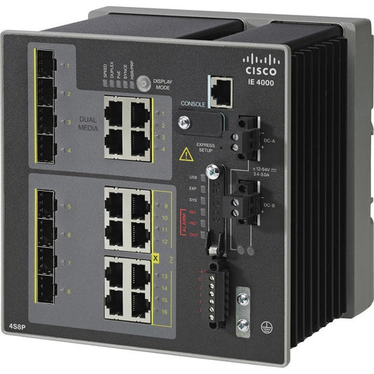 Cisco Ie-4000-4S8P4G-E Layer 3 Switch