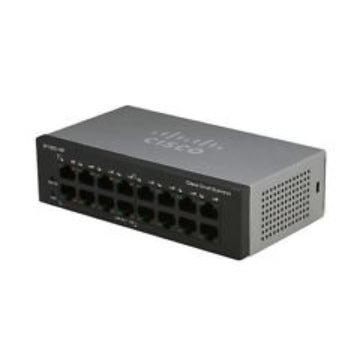 Cisco Sf110D-16 Unmanaged L2 Fast Ethernet (10/100) Black
