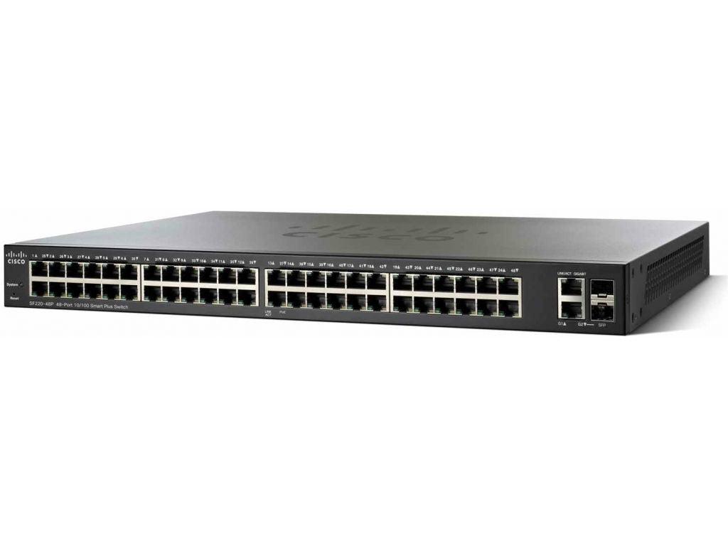 Cisco Sf350-48Mp Managed L2/L3 Fast Ethernet (10/100) Power Over Ethernet (Poe) Black