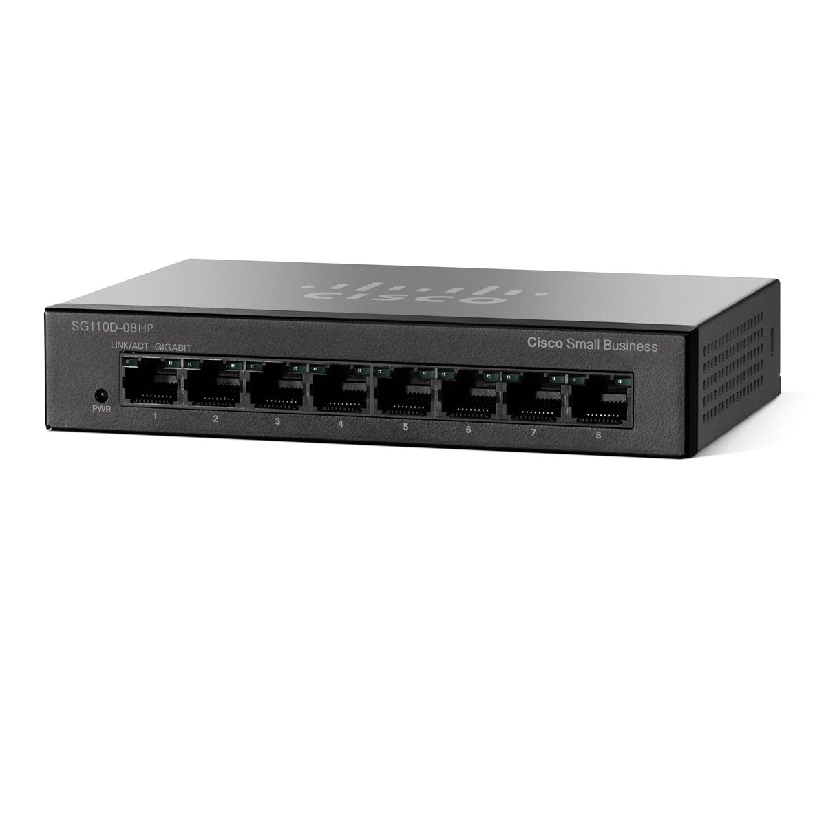 Cisco Sg 110 Unmanaged L2 Gigabit Ethernet (10/100/1000) Power Over Ethernet (Poe) Black