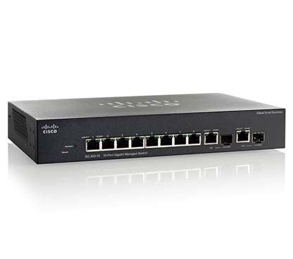 Cisco Sg350-10-K9 Managed L3 Gigabit Ethernet (10/100/1000) Black