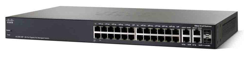 Cisco Sg350-28Mp Managed L3 Gigabit Ethernet (10/100/1000) Power Over Ethernet (Poe) Black