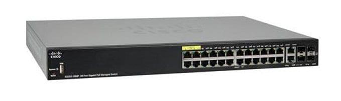 Cisco Sg350 Managed L3 Gigabit Ethernet (10/100/1000) Power Over Ethernet (Poe) 1U Black