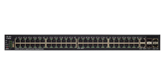 Cisco Sg550X-48 Managed L3 Gigabit Ethernet (10/100/1000) 1U Black, Grey