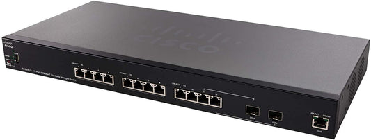 Cisco Sx350X-12 Managed L3 10G Ethernet (100/1000/10000) 1U Black