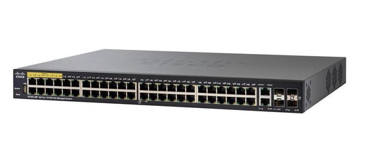 Cisco Small Business Sf350-48P Managed L2/L3 Fast Ethernet (10/100) Power Over Ethernet (Poe) 1U Black