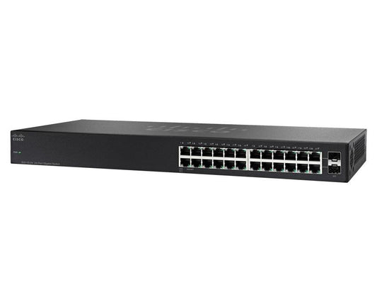 Cisco Small Business Sg110-24 Unmanaged L2 Gigabit Ethernet (10/100/1000) 1U Black