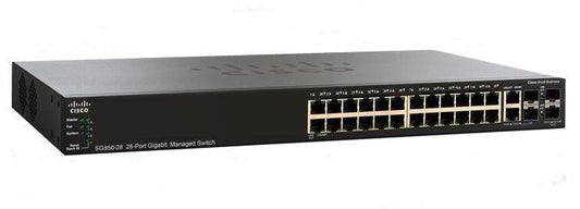 Cisco Small Business Sg350-28 Managed L2/L3 Gigabit Ethernet (10/100/1000) 1U Black