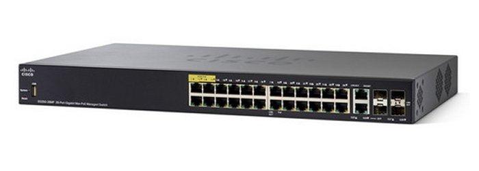 Cisco Small Business Sg350-28P Managed L2/L3 Gigabit Ethernet (10/100/1000) Power Over Ethernet (Poe) 1U Black