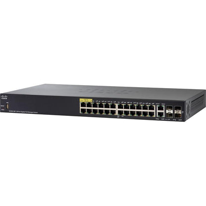 Cisco Small Business Sg350-28P Managed L2/L3 Gigabit Ethernet (10/100/1000) Power Over Ethernet (Poe) 1U Black