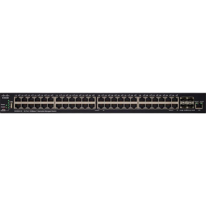 Cisco Sx350X-52 Managed L3 10G Ethernet (100/1000/10000) 1U Black