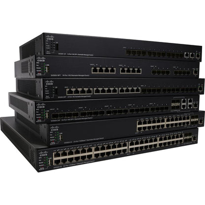 Cisco Sx550X-12F-K9-Eu Network Switch Managed L3 Black