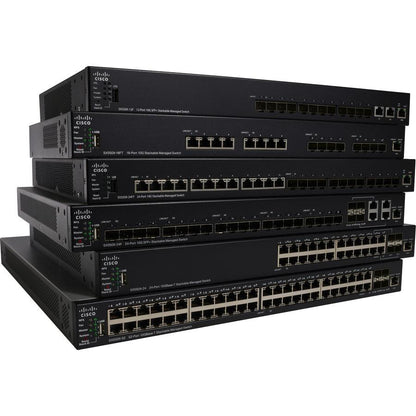 Cisco Sx550X-24F 24-Port 10G Sfp+ Stackable Managed Switch L3 Black