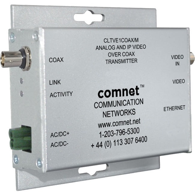 Comnet 2 Channel Analog And Ip Video Over Coax Receiver CLRVE2COAX