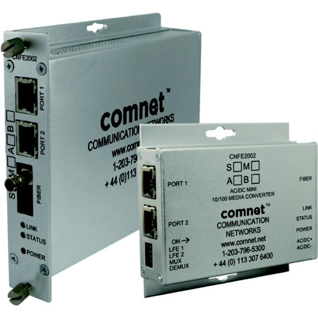 Comnet Conference Comnet Cnfe2002S1Bpoe/M Transceiver/Media Converter