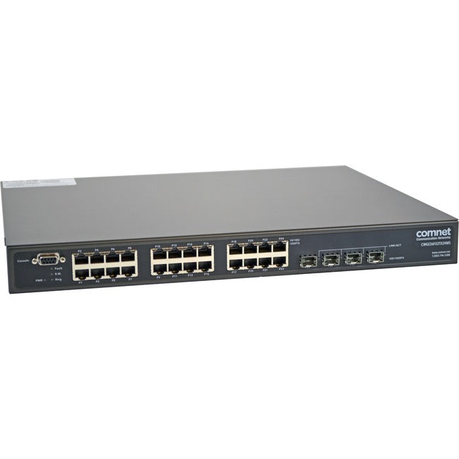 Comnet Cwge26Fx2Tx24Ms Ethernet Switch