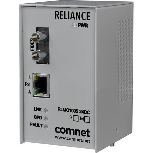 Comnet Electrical Substation-Rated 10/100 Mbps Media Converter Rlmc1003S2/48Dc