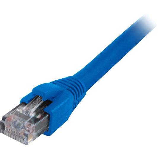 Comprehensive Cat5E 350 Mhz Snagless Patch Cable 10Ft Blue